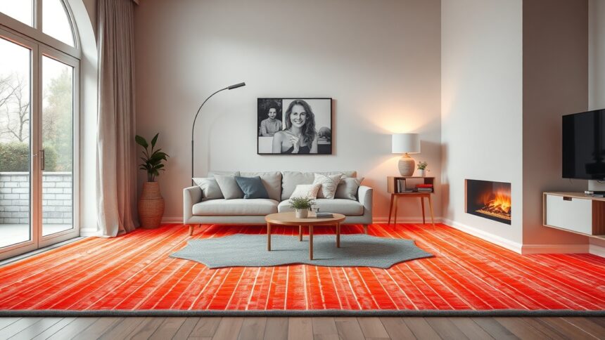 Modern békés nappali ugrókötelező edzésrutinhoz, energetizáló atmoszféra.