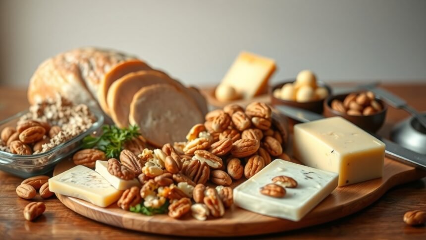 Egészséges ételek a triptofán jótékony hatásainak bemutatásához