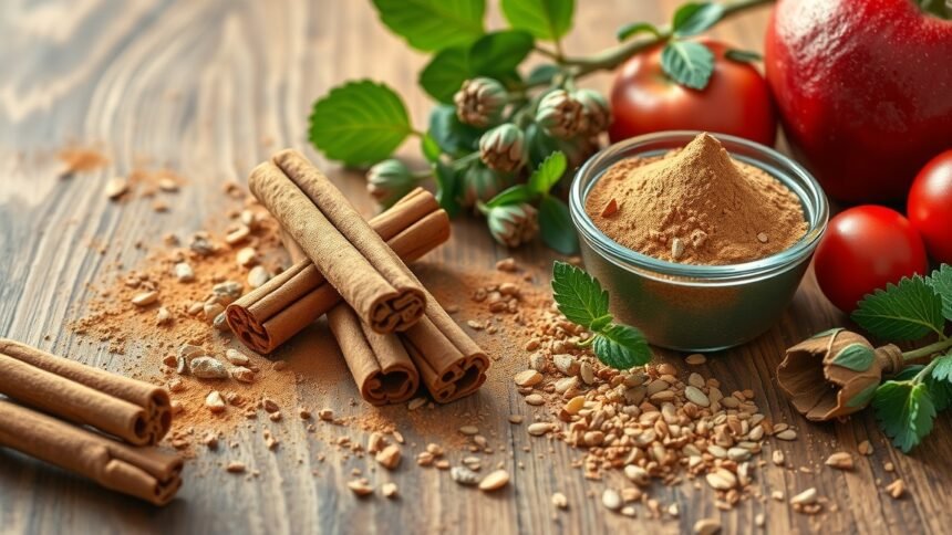 Fahéj rudak és fahéjpor erős antioxidáns hatással.