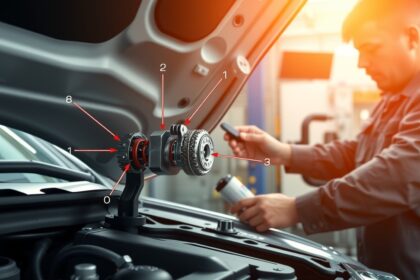 Motorháztető zár karbantartás autószerelő által