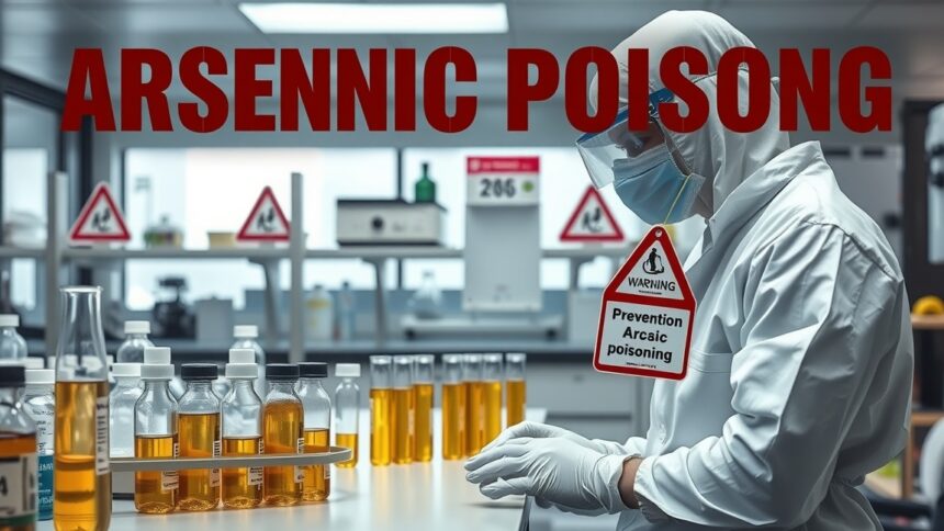 Laboratóriumi környezet az arzénmérgezés kutatásához