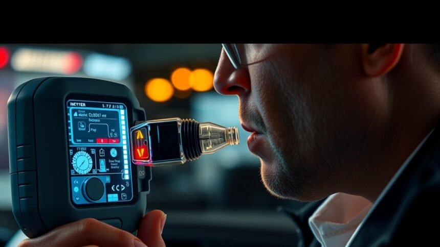 Alkoholszonda használata légzésvizsgálat során