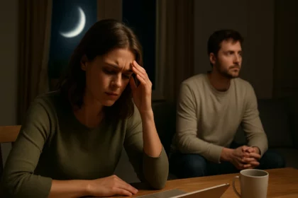 Feszültség a párkapcsolatban újhold idején.