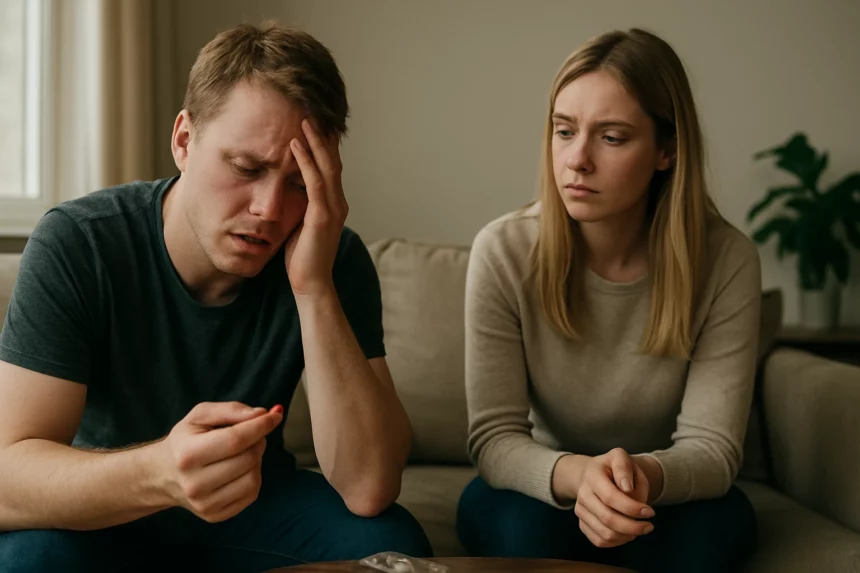 Párbeszéd ecstasy hatásairól, tünetek és támogatás keresése.