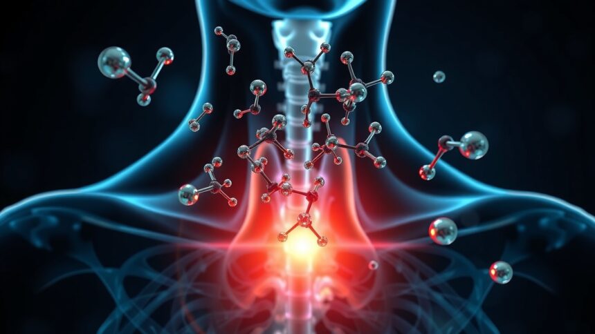 Koffein hatása a pajzsmirigy hormontermelésére és működésére.