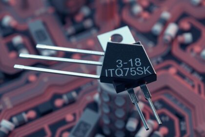 Bipoláris tranzisztor a nyomtatott áramkörön