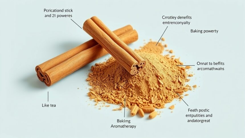 Fahéj rudak és por, egészségügyi előnyök és felhasználási ötletek