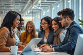 Csapatmunka és nemzetközi karrier lehetőségek megvitatása.