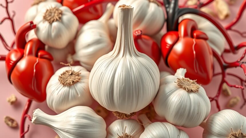 Fokhagyma és szívek - a szív védelmére