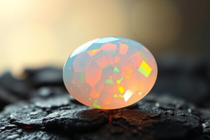 Etióp opál, a harmónia köve különleges fényjátékával, gyógyító ereje