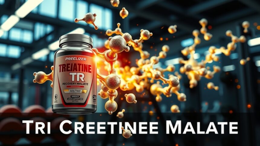 Tri-kreatin-malát edzés energiafokozó táplálék-kiegészítő