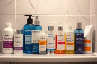 Termékek parabénekkel a bőrápolásban