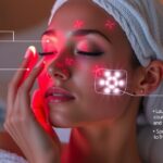 Infralámpa arcápolás során, a bőr fiatalításához és kollagéntermelés serkentéséhez.