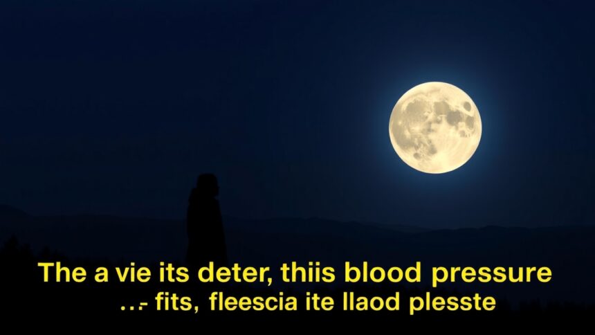 Telihold hatása a vérnyomásra