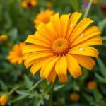 Körömvirág virág cseppfolyókkal, bőrápolás természetesen