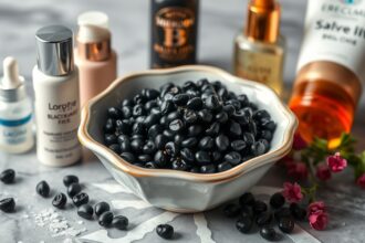 Fekete kaviár és szépségápolási termékek