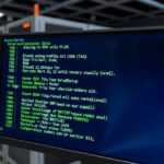 Képernyő SSH beállításokkal és adatforgalommal