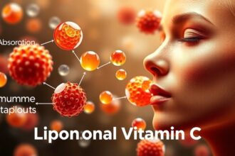 Liposzómás C-vitamin molekulák és bőr egészsége