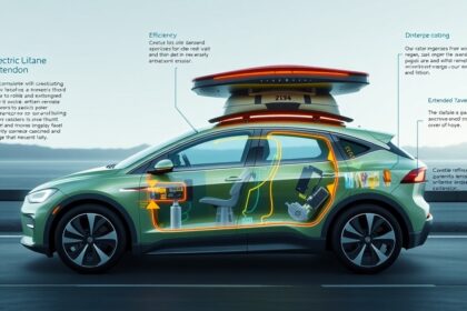 Elektromos jármű hatótávnövelő és akkumulátor működése