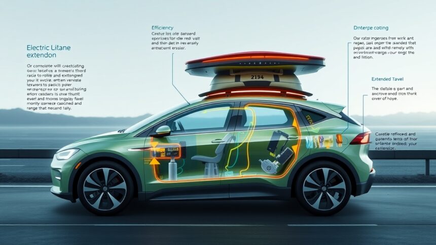 Elektromos jármű hatótávnövelő és akkumulátor működése