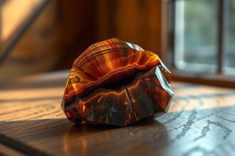 Tigrisszem kristály, amely földelést és bátorságot hoz