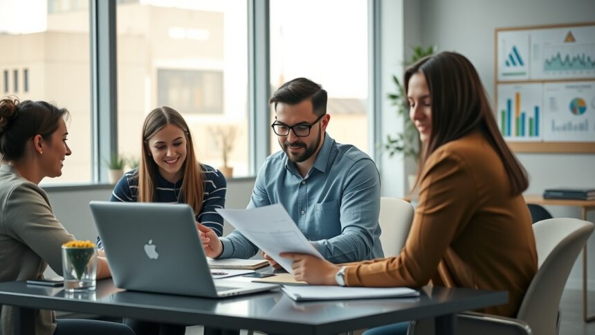 Vállalkozás indítása lépésről lépésre, csapatmunka a sikerért.
