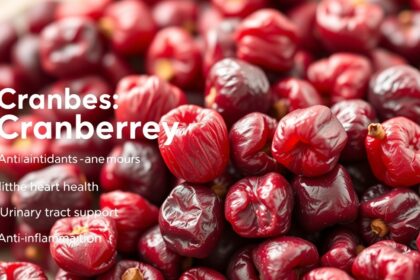 Szárított vörös áfonya - antioxidánsok forrása és tápláló élelmiszer