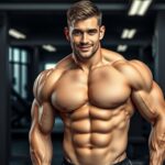 Testépítő bemutatja a Dianabol hatásait az edzőteremben.