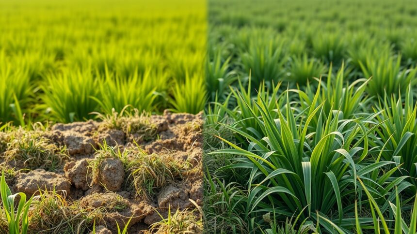 Tarackbúza mezőgazdasági környezet és hatásai