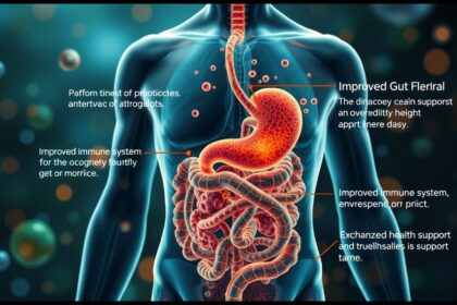 Az emésztőrendszer és a probiotikumok előnyei az egészségre.