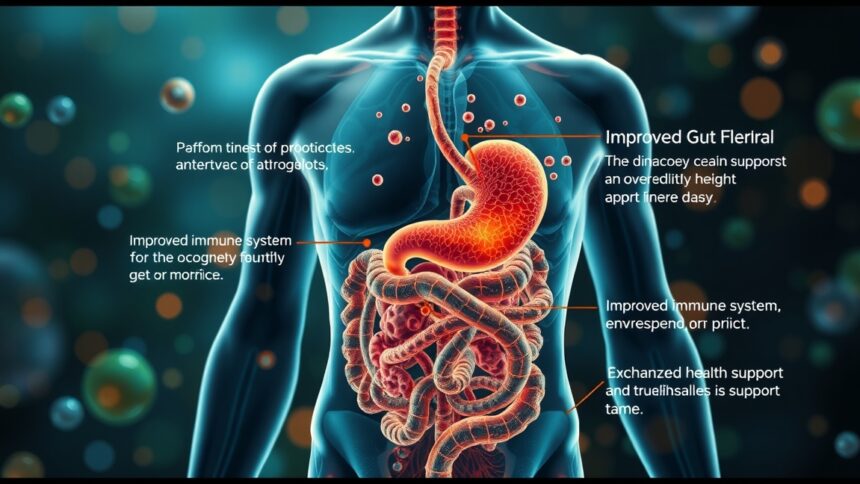 Az emésztőrendszer és a probiotikumok előnyei az egészségre.