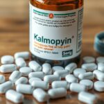 Kalmopyrin fájdalomcsillapító tabletták és üveg