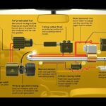 A vákuumos központi zár működését bemutató ábra autóban