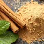 Fahéj por és rudak, természetes gombaölő hatással.