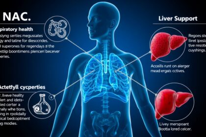 Az acetilcisztein (NAC) hatása az egészségre és a légzőszervi támogatásra.