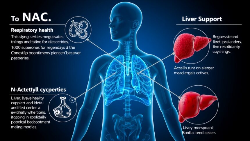 Az acetilcisztein (NAC) hatása az egészségre és a légzőszervi támogatásra.