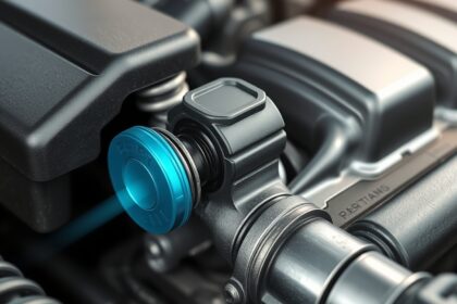 EGR szelep az autó motorjában, amely csökkenti a károsanyag-kibocsátást