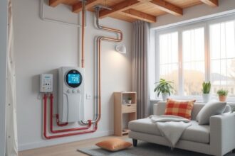 Modern kazán termosztát a fűtés optimalizálásához otthon