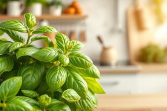Bazsalikom levél a konyhában, egészségügyi előnyökkel