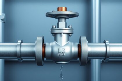 Visszacsapó szelep a folyadékáramlás szabályozásához