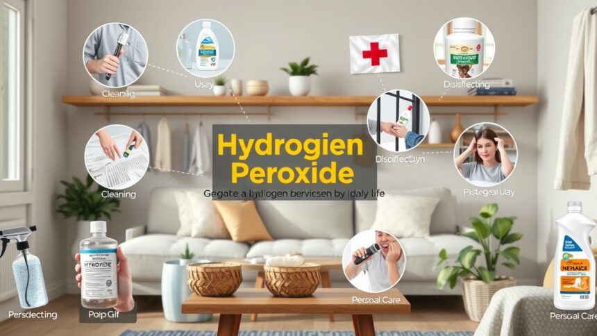Hidrogén-peroxid háztartási felhasználása és alkalmazási területei