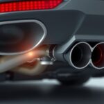 Autó hátsó lambda szonda és kipufogó rendszer