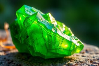 Fényes zöld turmalin működése és hatásai.