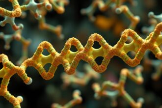 Molekuláris struktúra enzimek, biokémiai reakciókat katalizáló fehérjék.