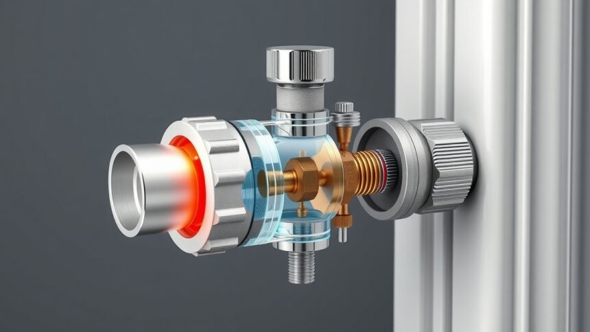 Radiátorszelep működése a fűtés szabályozásában