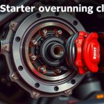 Az önindító szabadonfutó részletei autóalkatrészek között