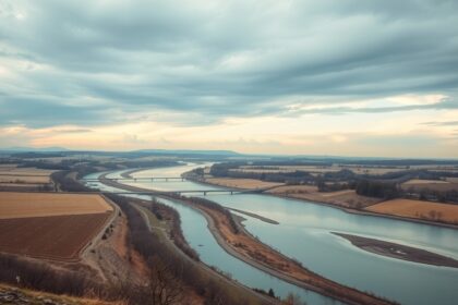 A szélsőséges időjárás hatásai Magyarország folyóin és mezőgazdaságán.