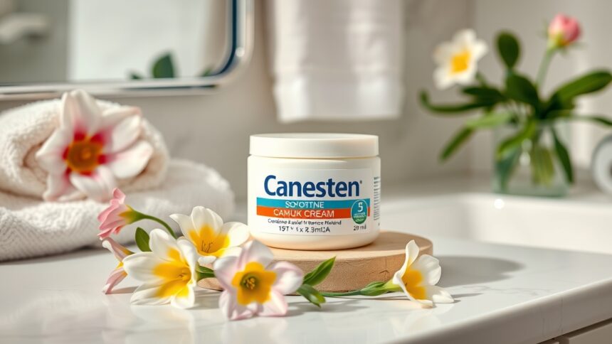 Canesten krém, gombaellenes készítmény, bőrbarát formula