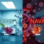 A NAC jótékony és káros hatásait ábrázoló grafika