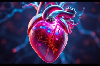 Szívműködés animációs útmutató illusztrációja